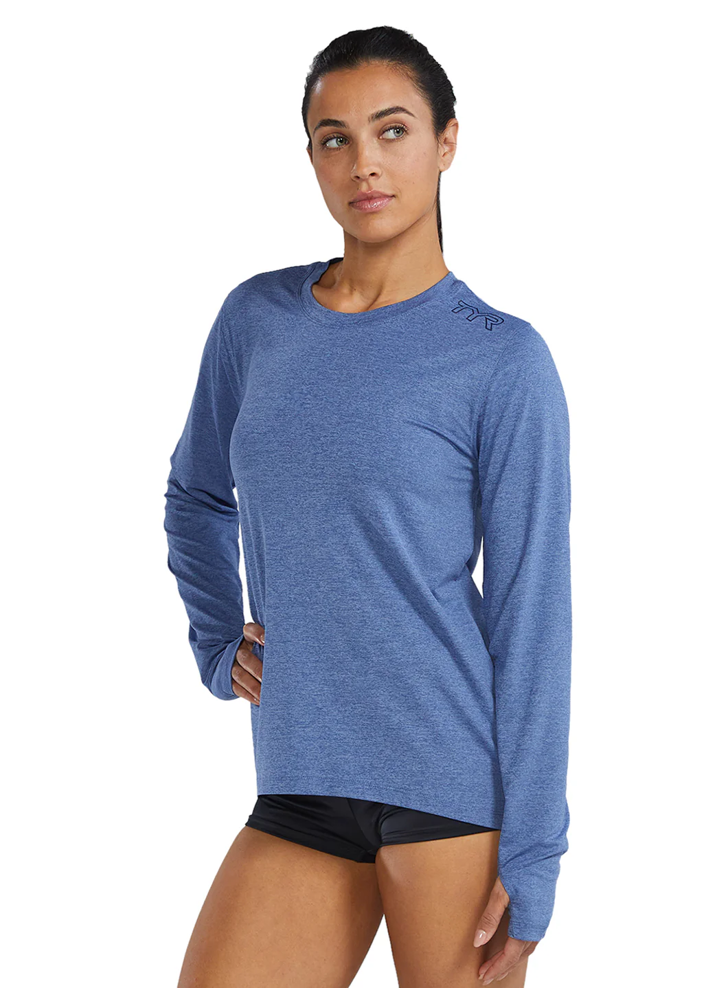 TYR Women's SunDefense Long Sleeve UPF 50+ Swim Shirt - Image 47