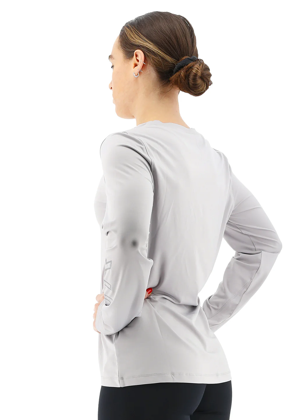 TYR Women's SunDefense Long Sleeve UPF 50+ Swim Shirt - Image 5