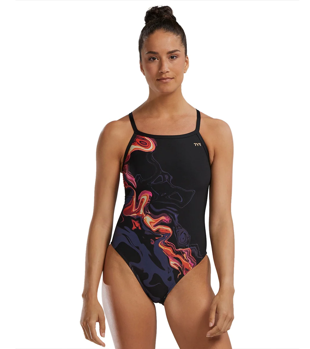 TYR Women's Torch Diamondfit One Piece Swimsuit - Image 11