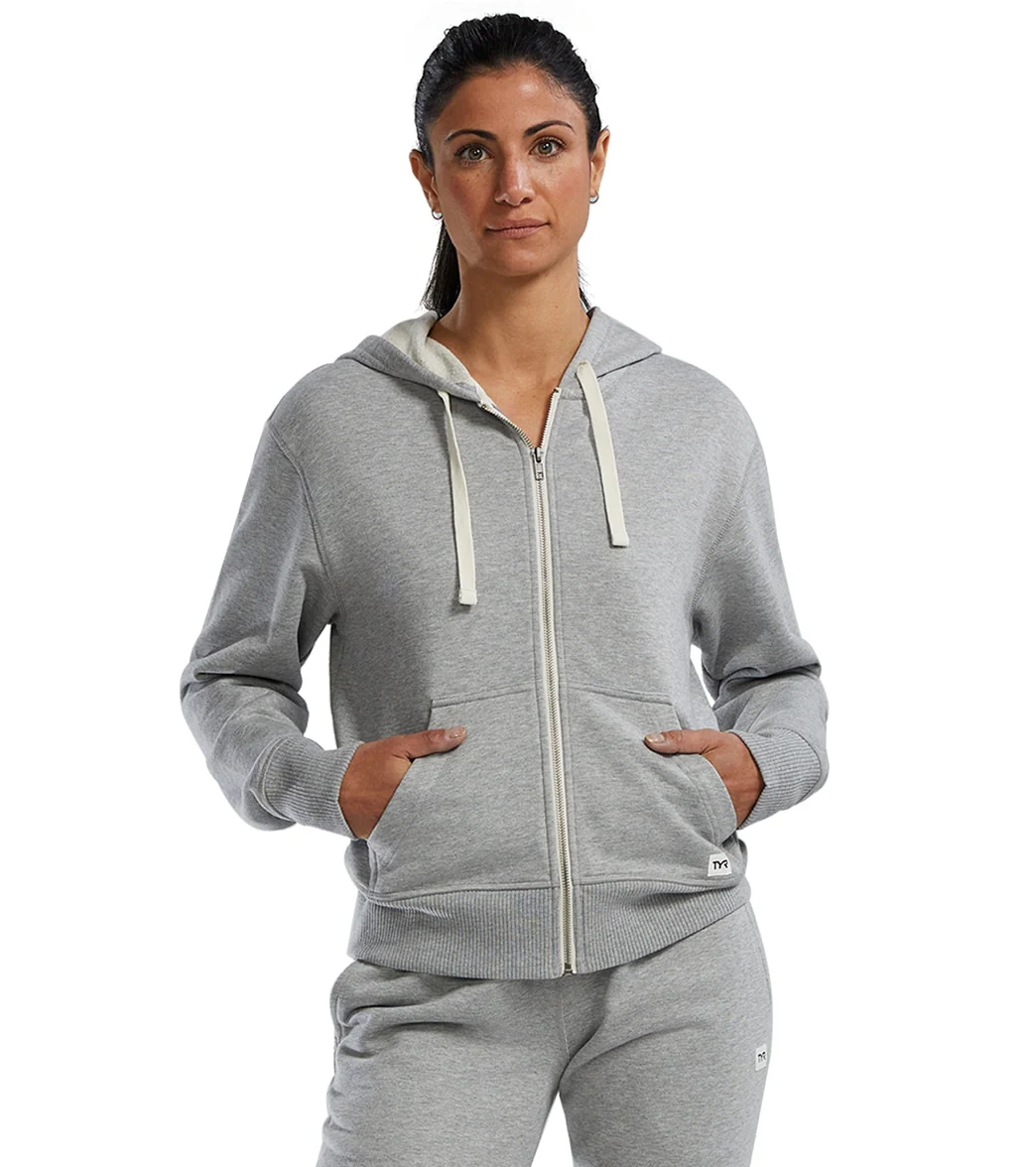 TYR Women's Ultrasoft Heavyweight Terry Full Zip Hoodie - Image 11