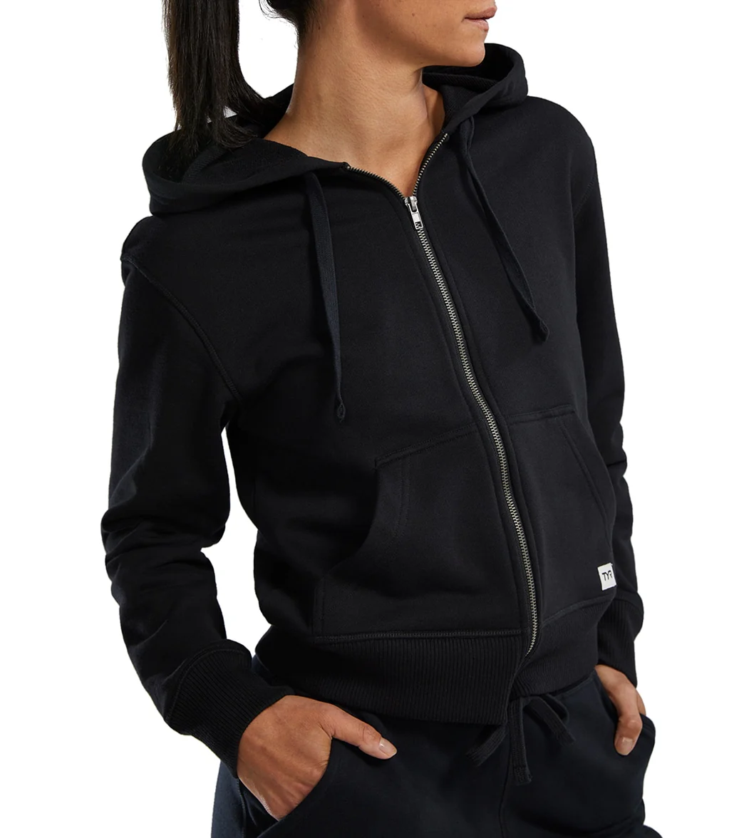 TYR Women's Ultrasoft Heavyweight Terry Full Zip Hoodie - Image 16