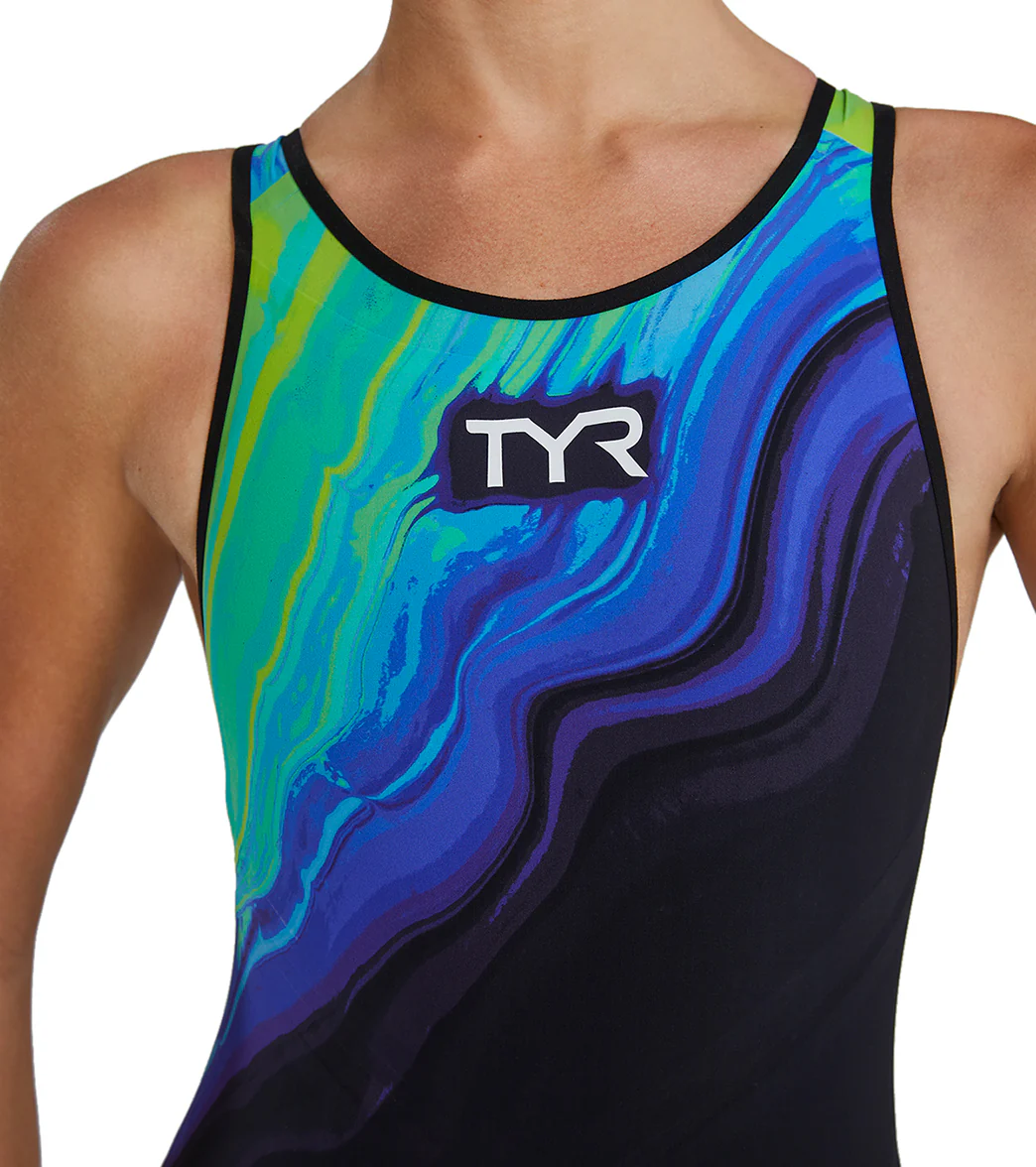 TYR Women's Venzo Volconyx Closed Back Tech Suit Swimsuit - Image 6