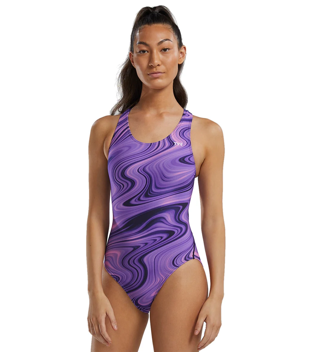 TYR Women's Vitality Durafast Elite Maxfit One Piece Swimsuit - Image 2