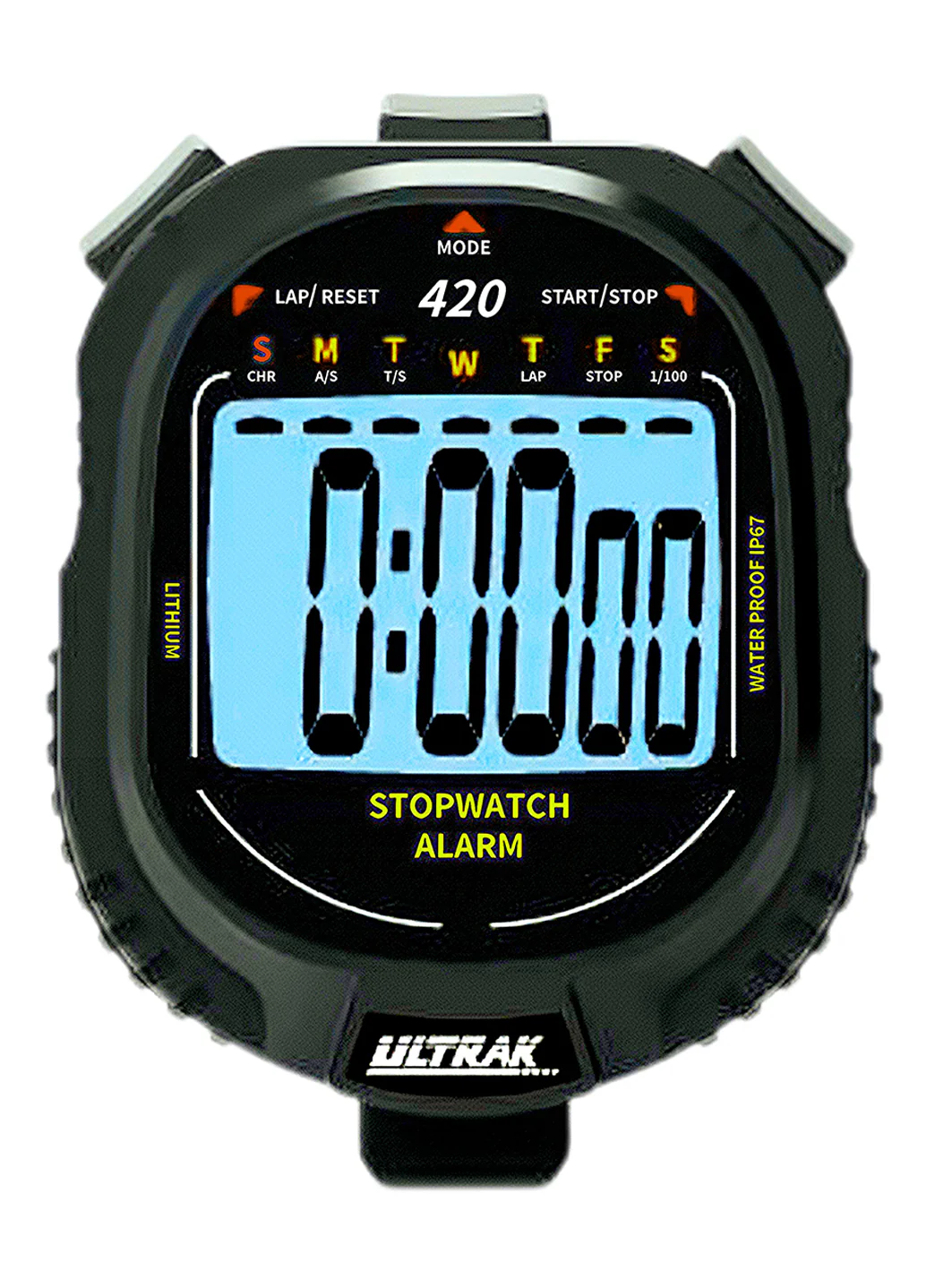 Ultrak 420 Waterproof Stopwatch - Image 2