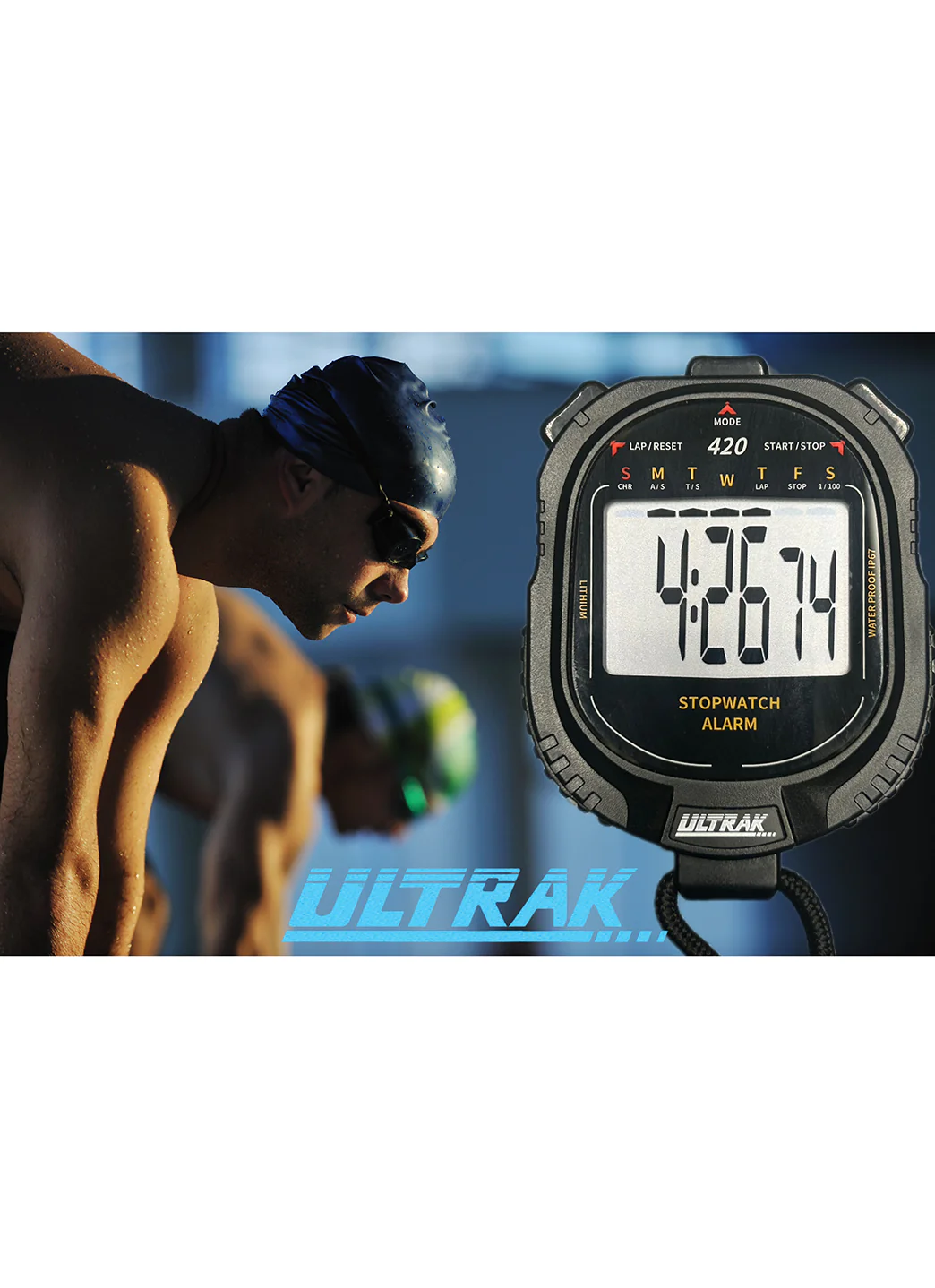 Ultrak 420 Waterproof Stopwatch - Image 7