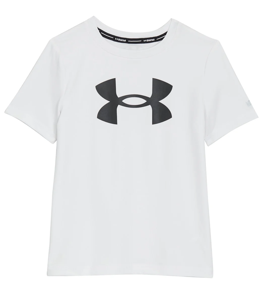 Under Armour Boys' UA Core Short Sleeve Surf Shirt (Little Kid, Big Kid) - Image 5
