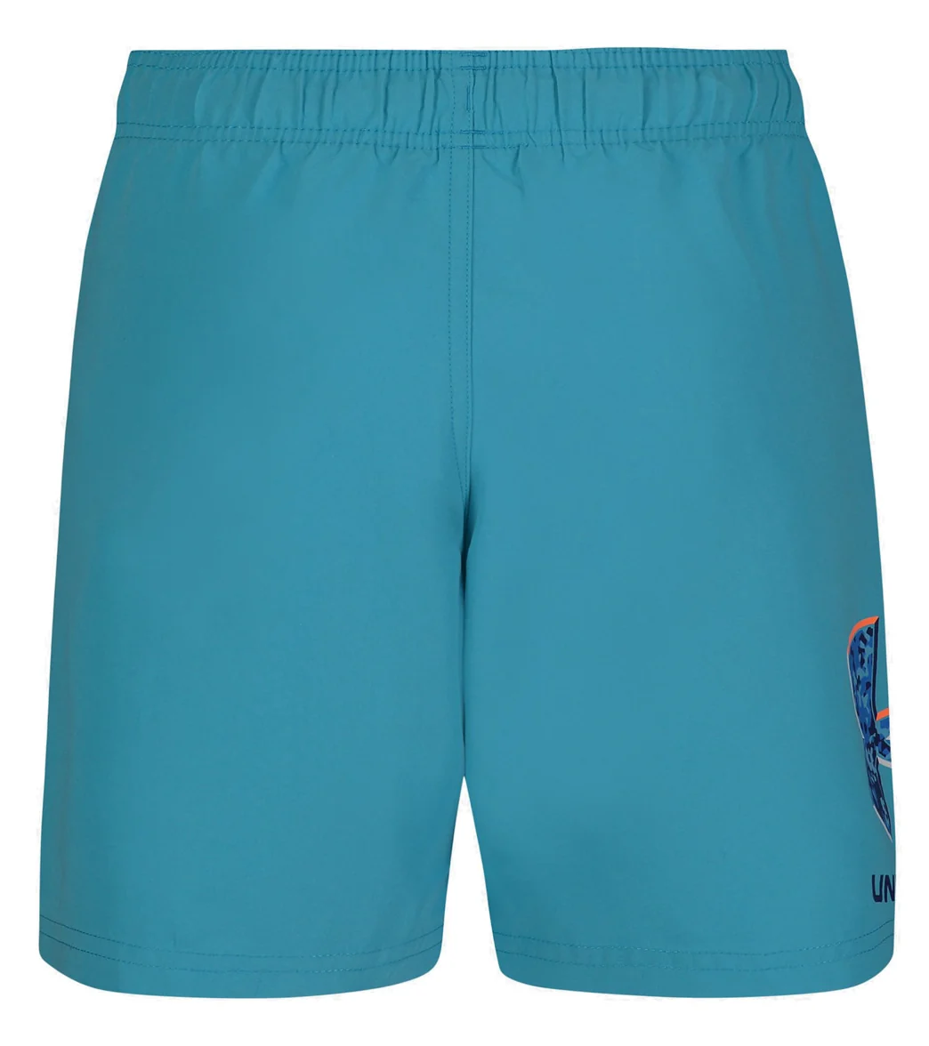 Under Armour Boys' UA Crystal Speckle Logo Volley Shorts (Big Kid) - Image 8