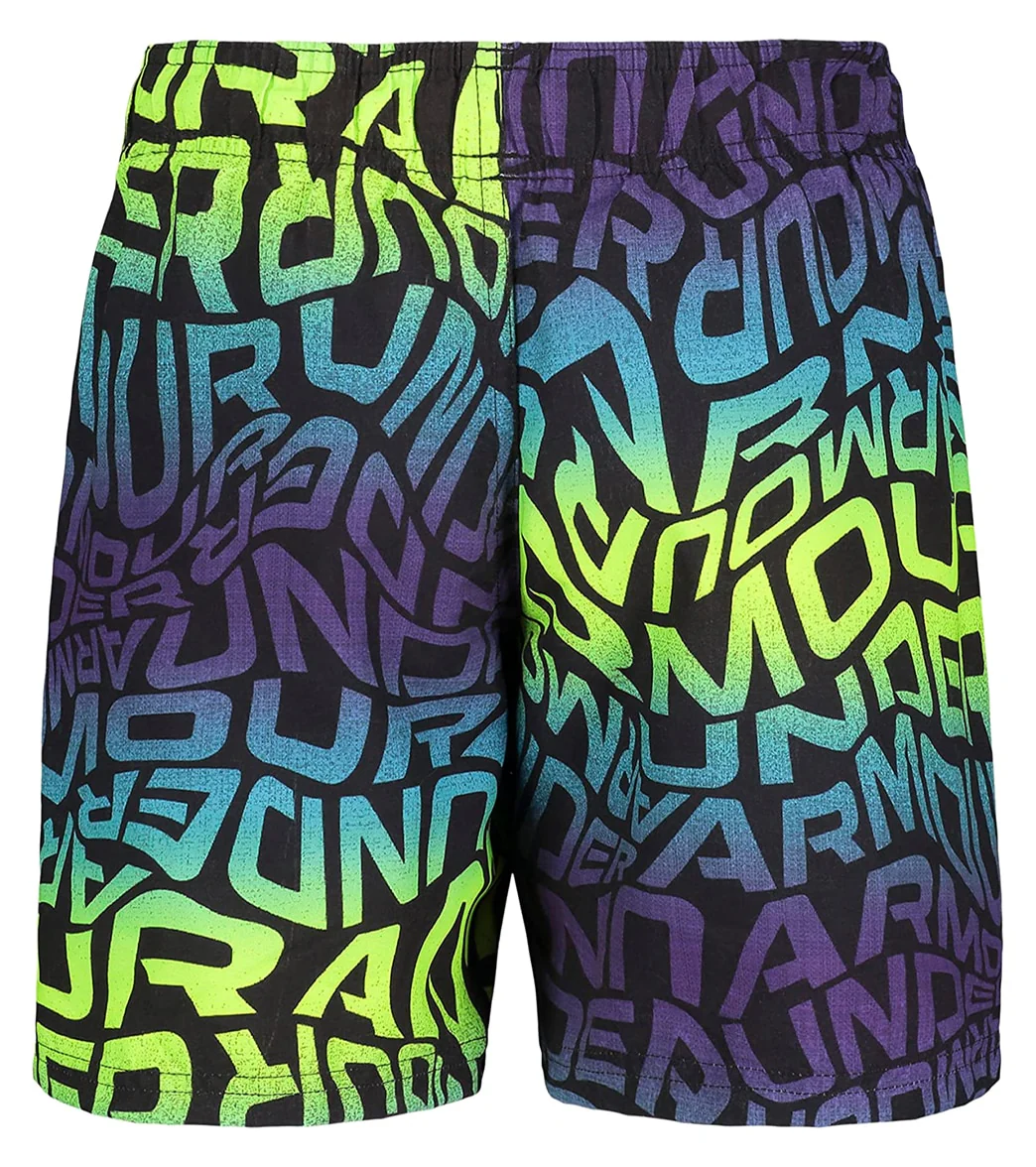 Under Armour Boys' UA Warp Logo Swim Trunks (Little Kid, Big Kid) - Image 3