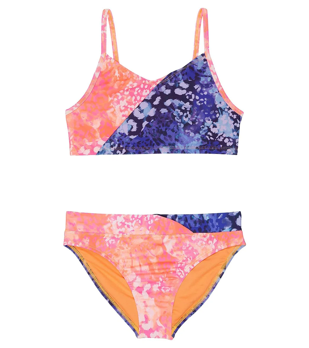 Under Armour Girls' UA Animal Tropic Two Piece Bikini Set (Big Kid) - Image 5