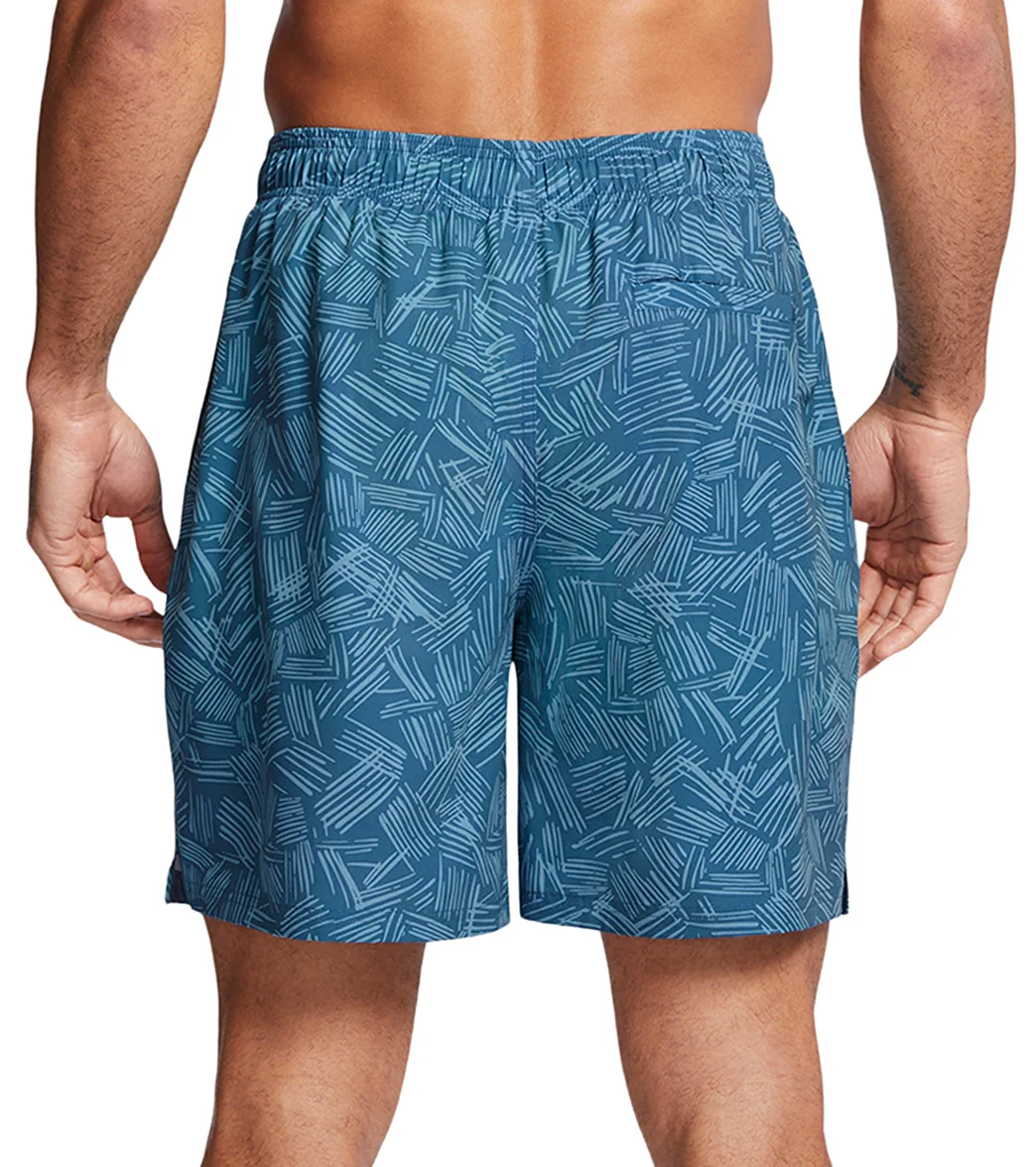 Under Armour Men's UA Palm Sketch Compression Swim Trunks - Image 3