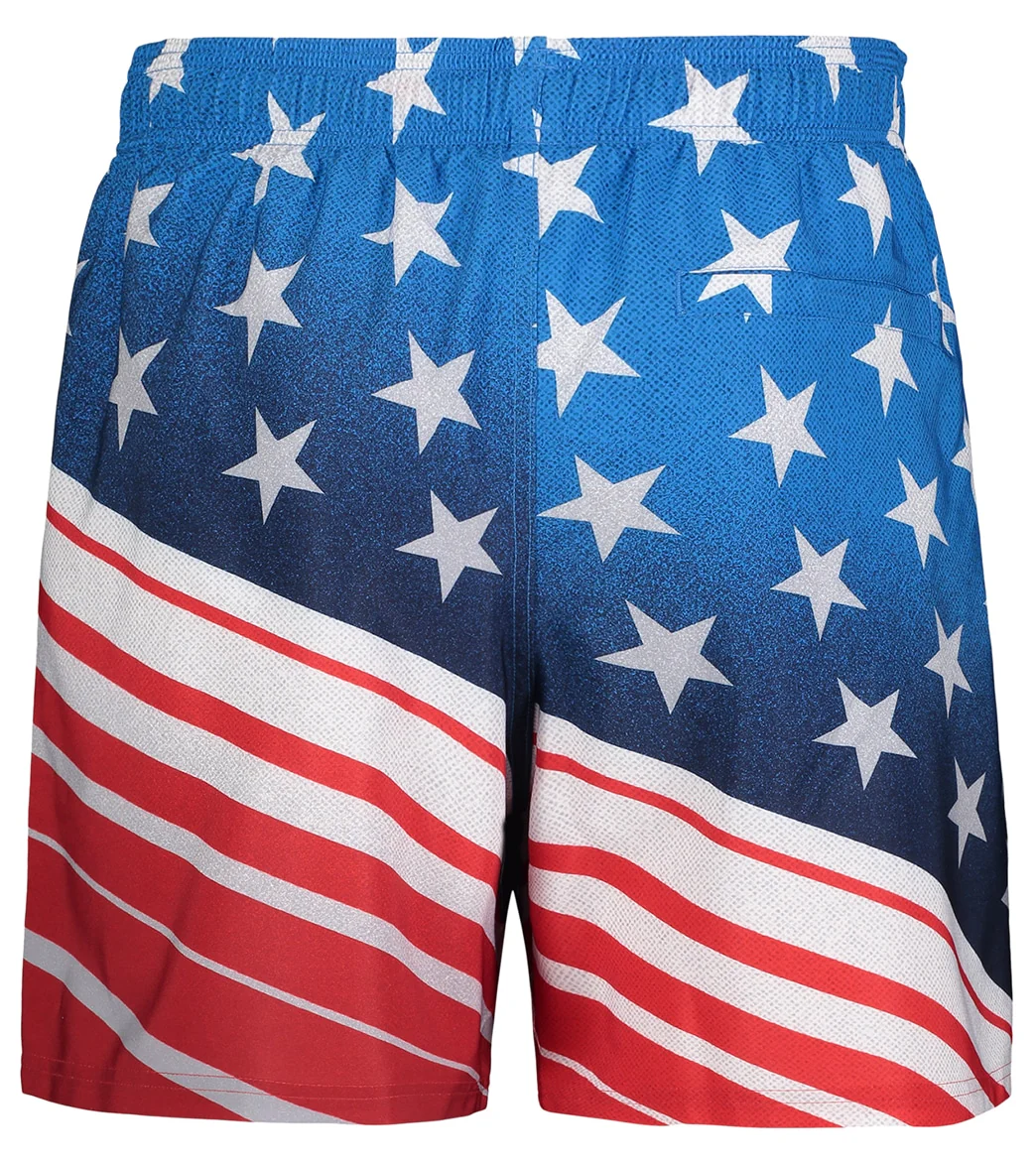 Under Armour Men's UA Stars & Stripes Swim Trunks - Image 8