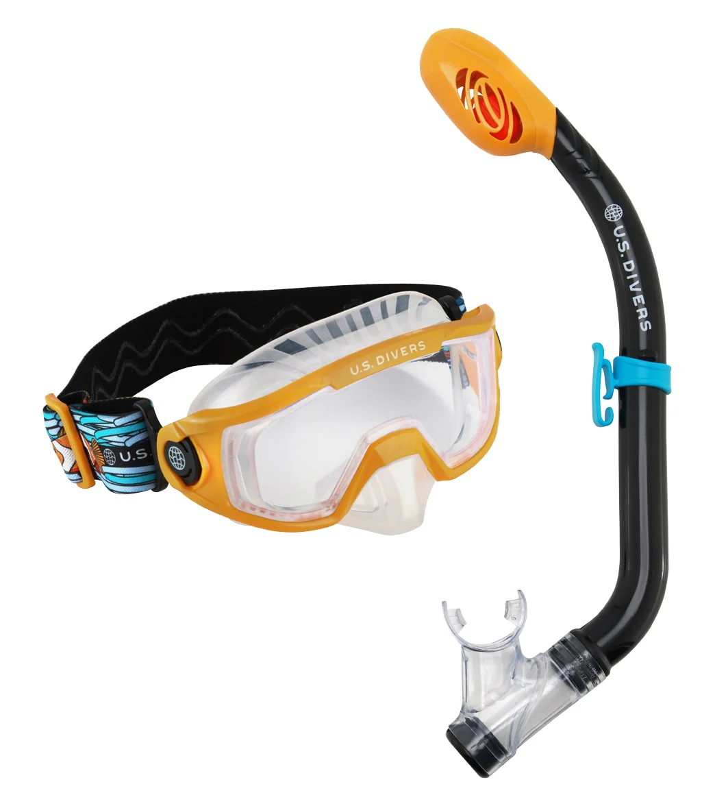 U.S. Divers Avila Jr Combo Clownfish 2pc Snorkel (Youth 6+) - Image 14