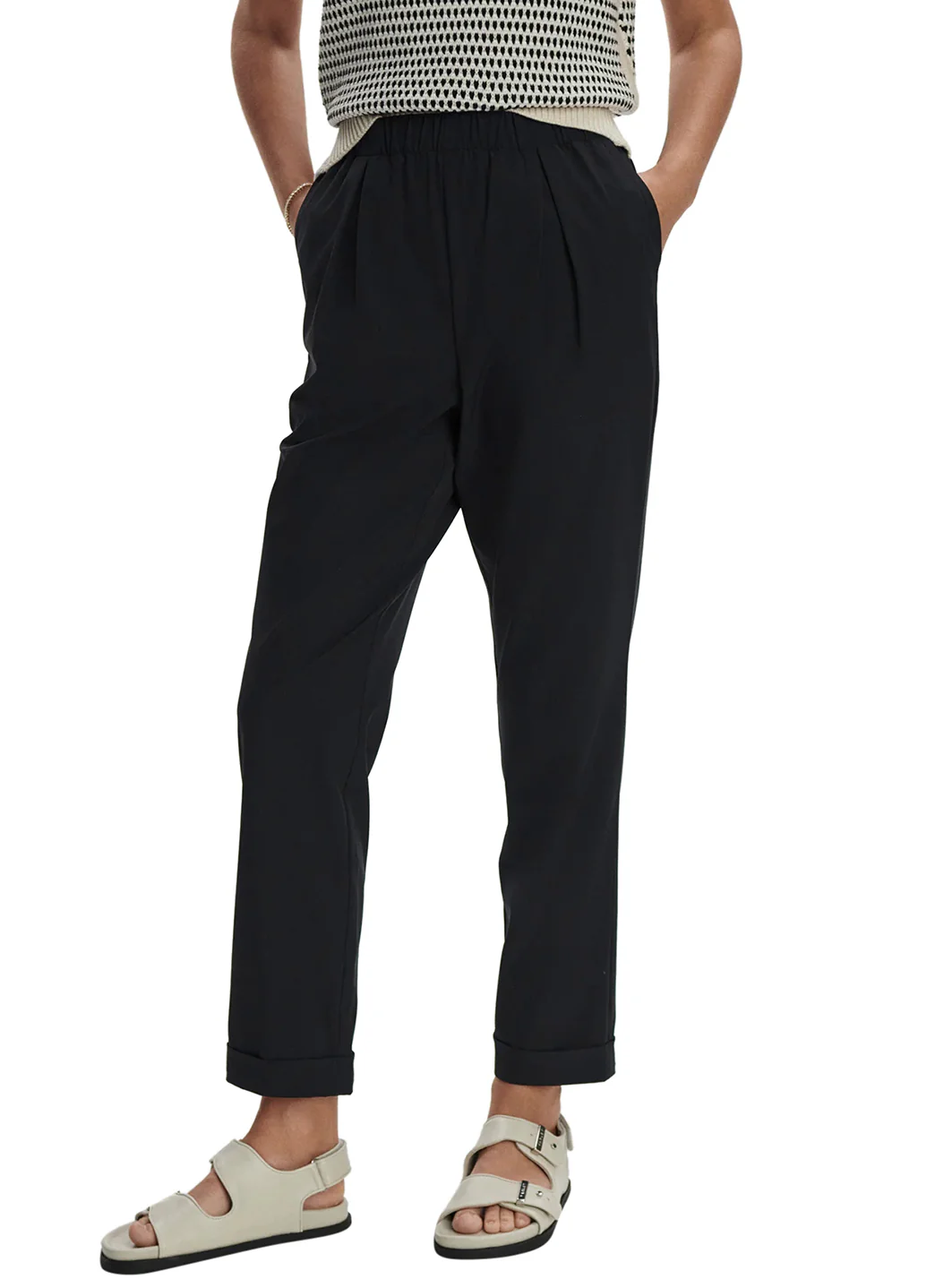 Varley Alana Slim Tapered Cuff 27" Pant - Image 10