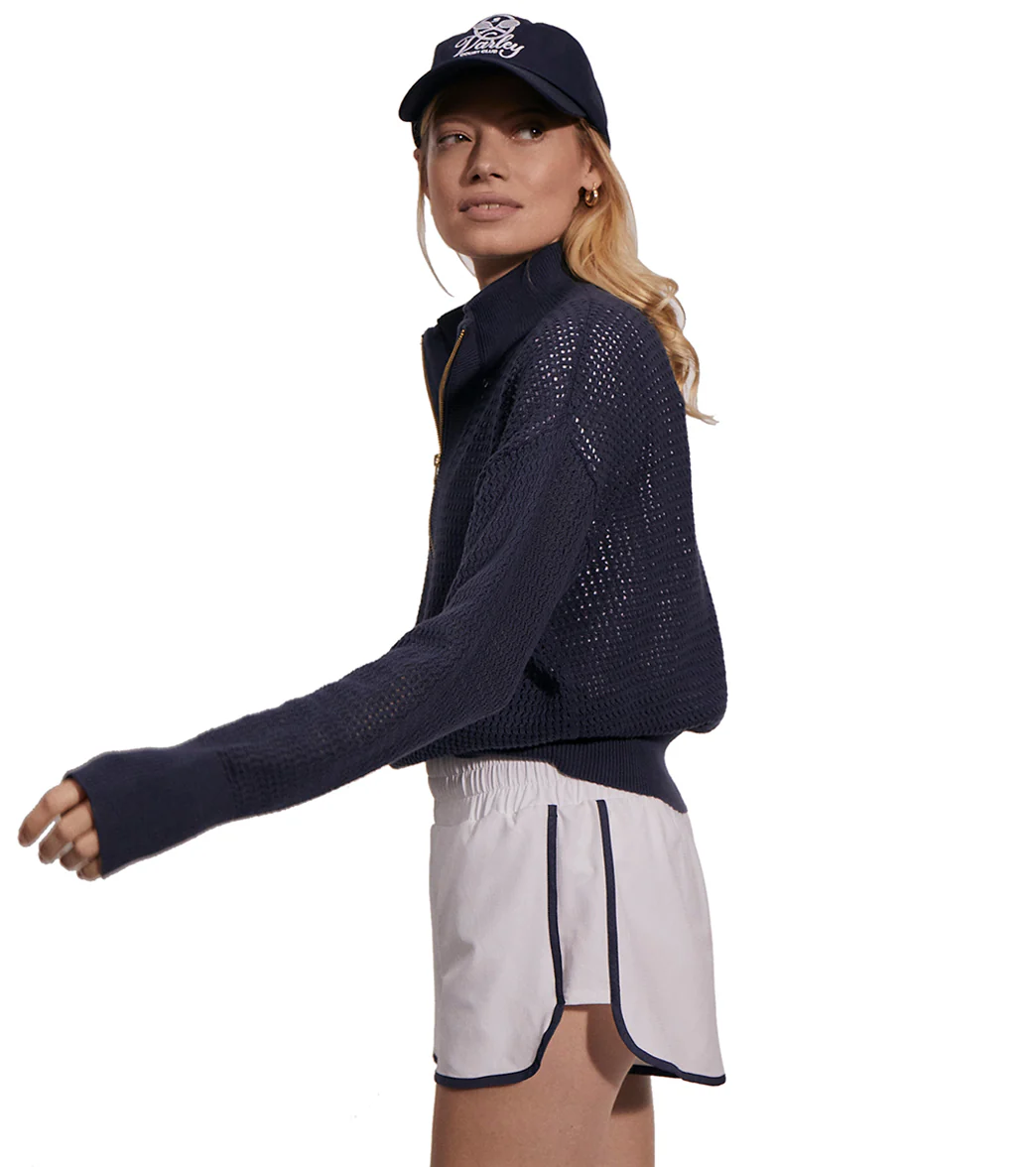 Varley Aurora Half Zip Knit Pullover - Image 7