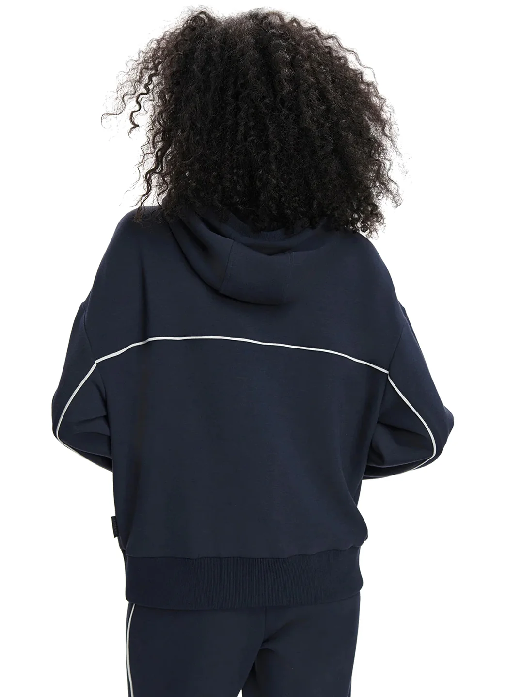 Varley Gia Zip Through Hooded Sweater Jacket - Image 3
