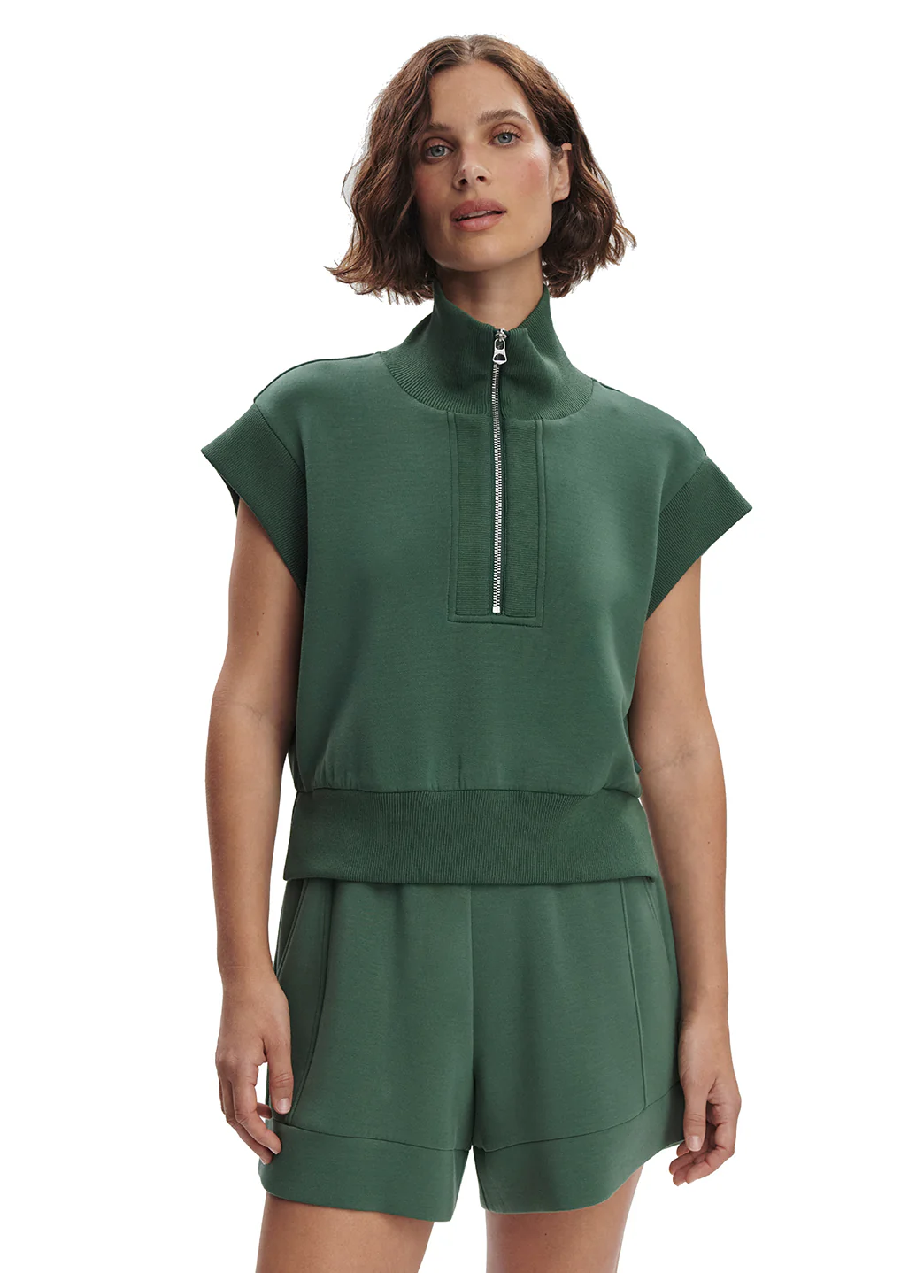 Varley Kelly Half Zip Sweater Top - Image 2