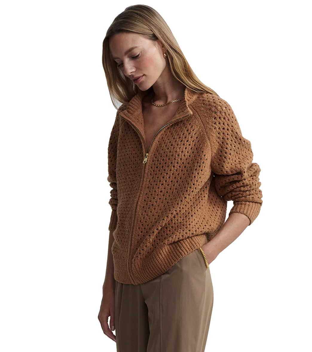 Varley Marta Boucle Knit Jacket - Image 13