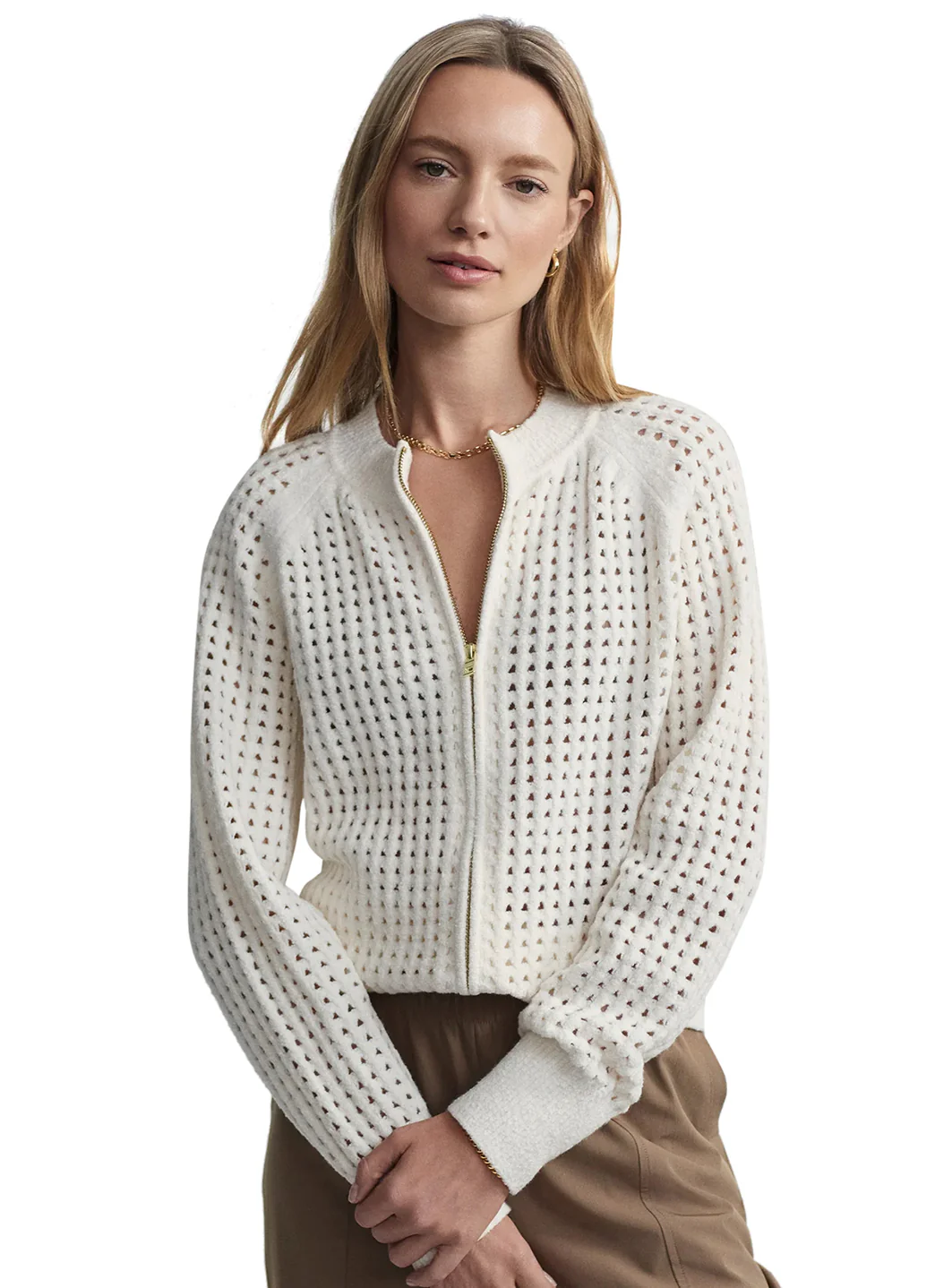 Varley Marta Boucle Knit Jacket - Image 2