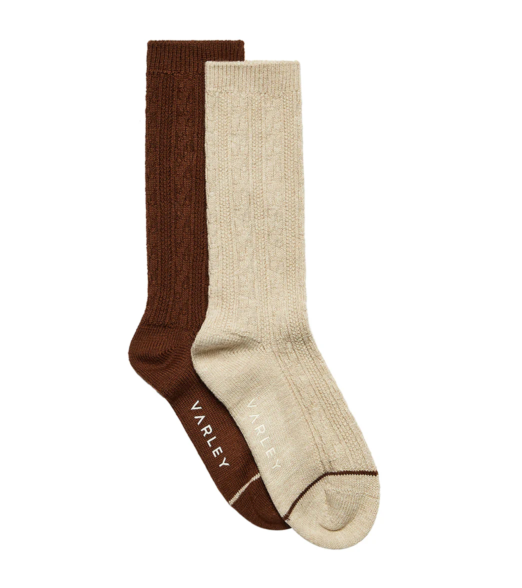 Varley Primrose Plush Cable Sock - Image 9