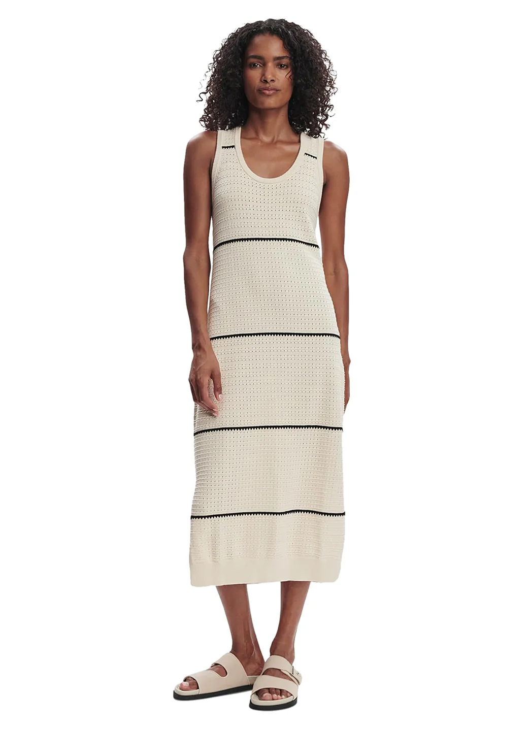 Varley Scott Scoop Neck Midi Dress - Image 3