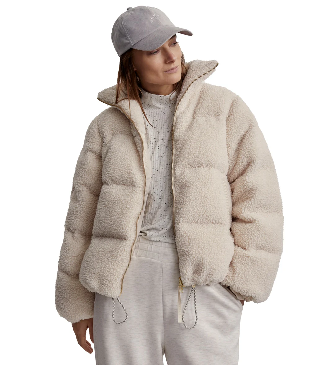 Varley Wilkins Sherpa Puffer Jacket - Image 2