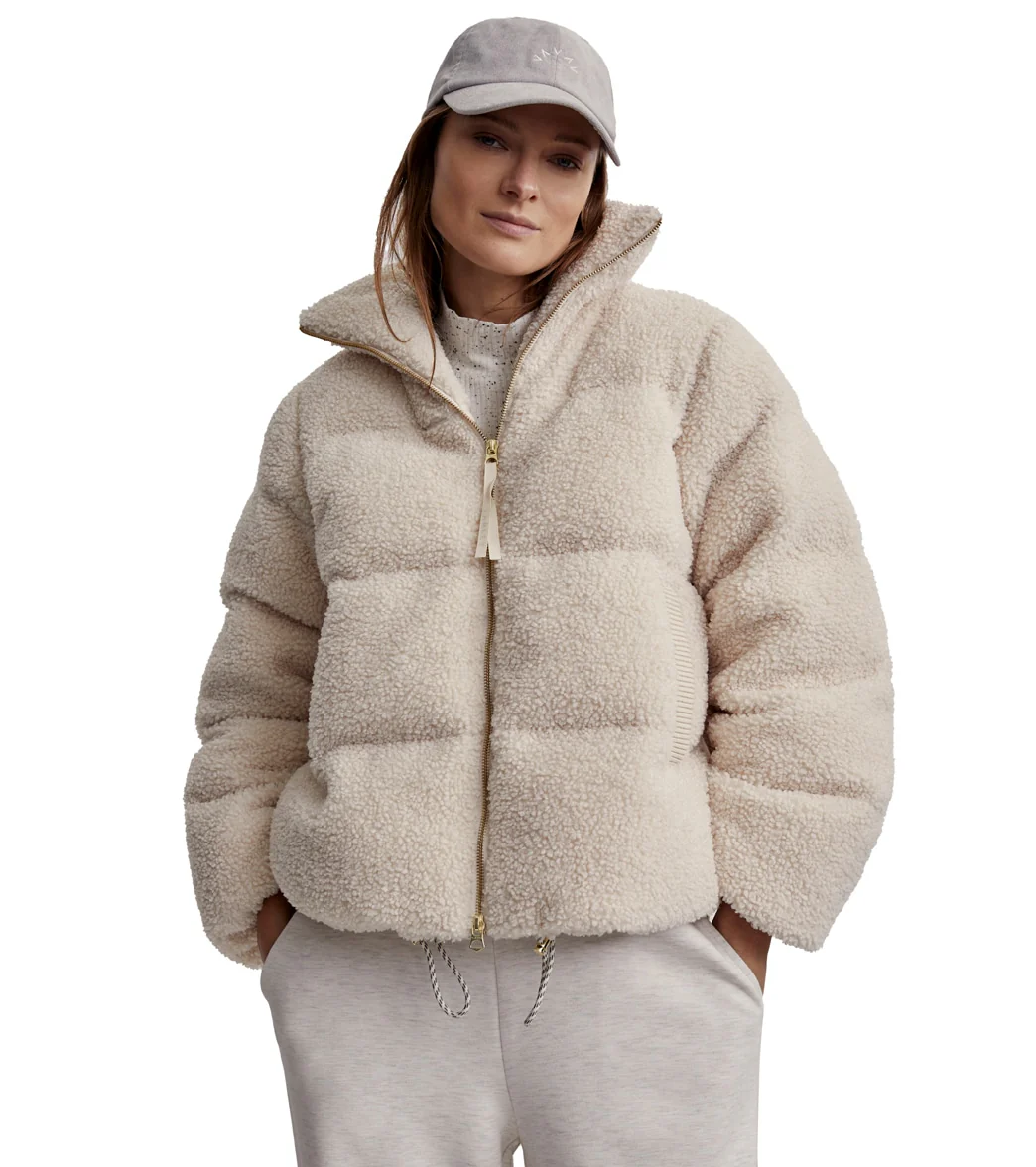 Varley Wilkins Sherpa Puffer Jacket - Image 8