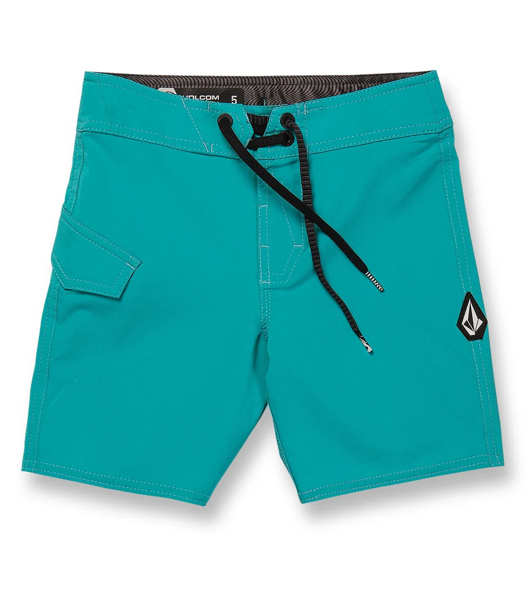 Volcom Boys' 12.5" Lido Solid Mod Board Shorts (Toddler, Little Kid) - Image 8