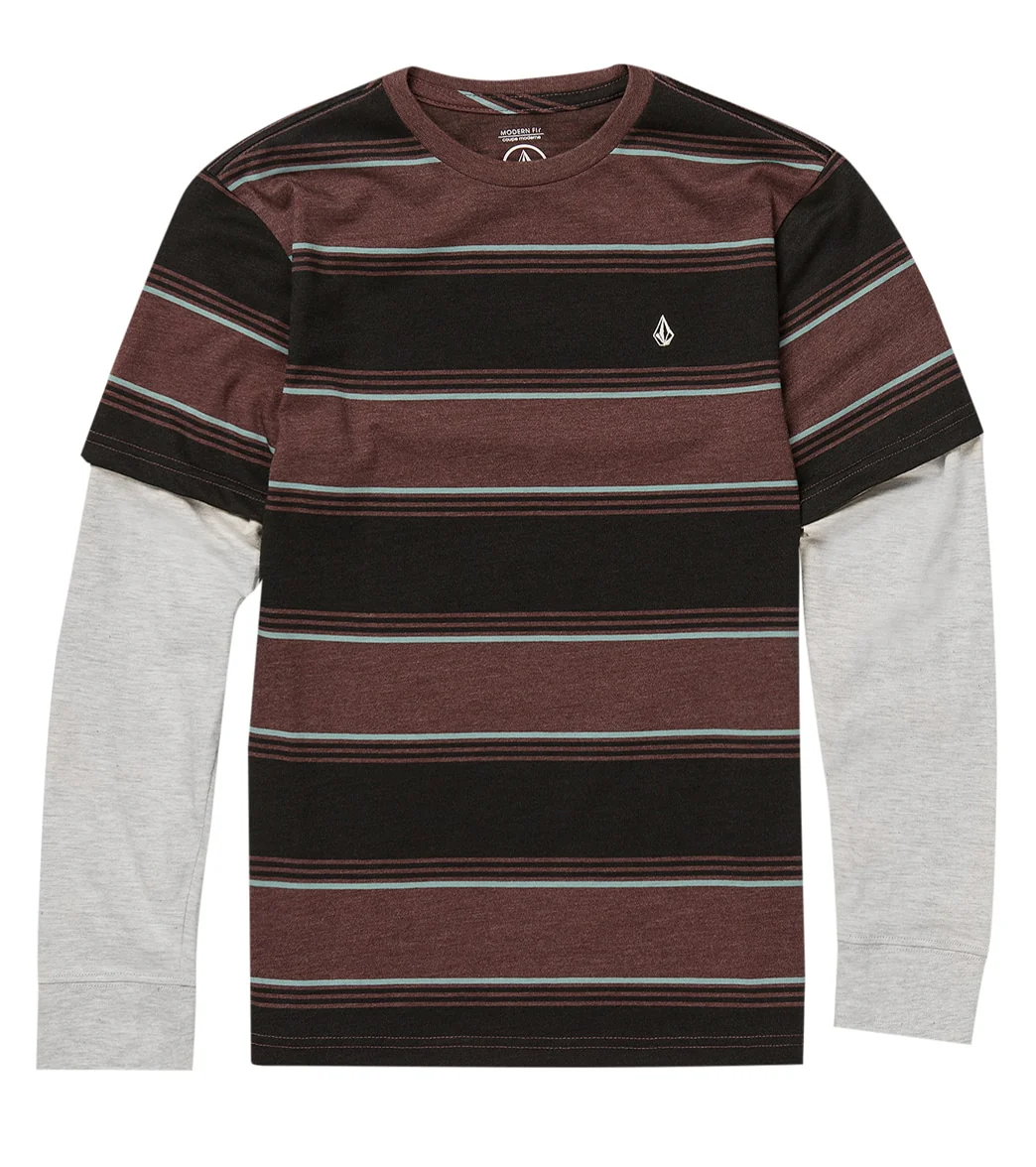 Volcom Boys' Bandstone Twofer Long Sleeve Tee (Big Kid) - Image 5
