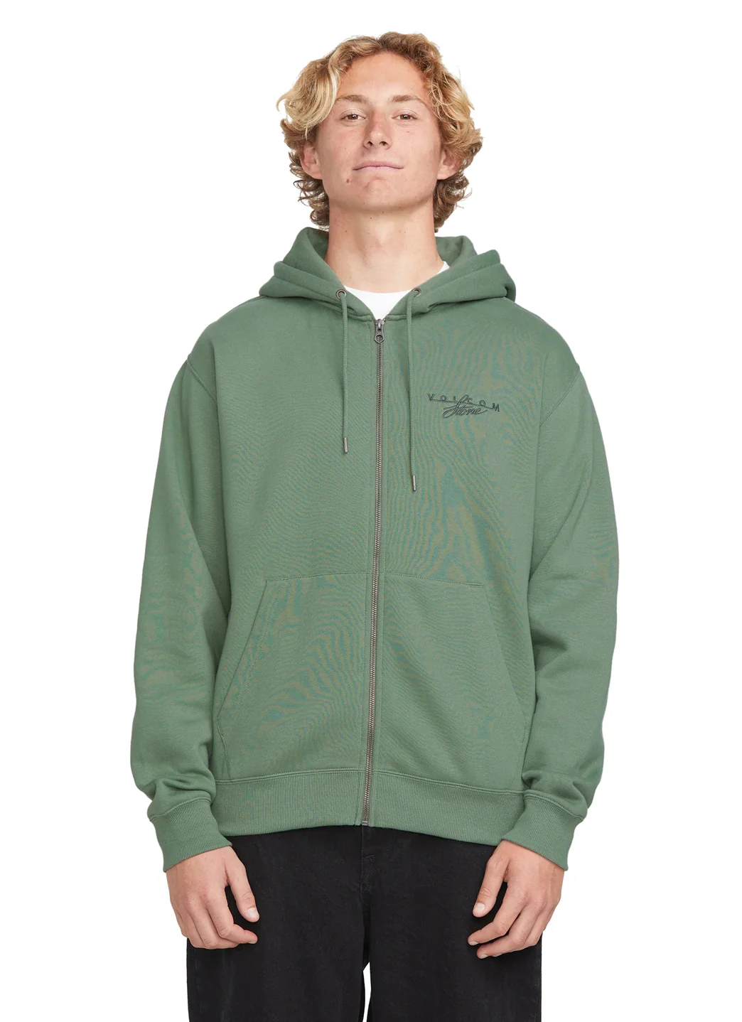Volcom Men's Calmstone Zip Hoddie - Image 3