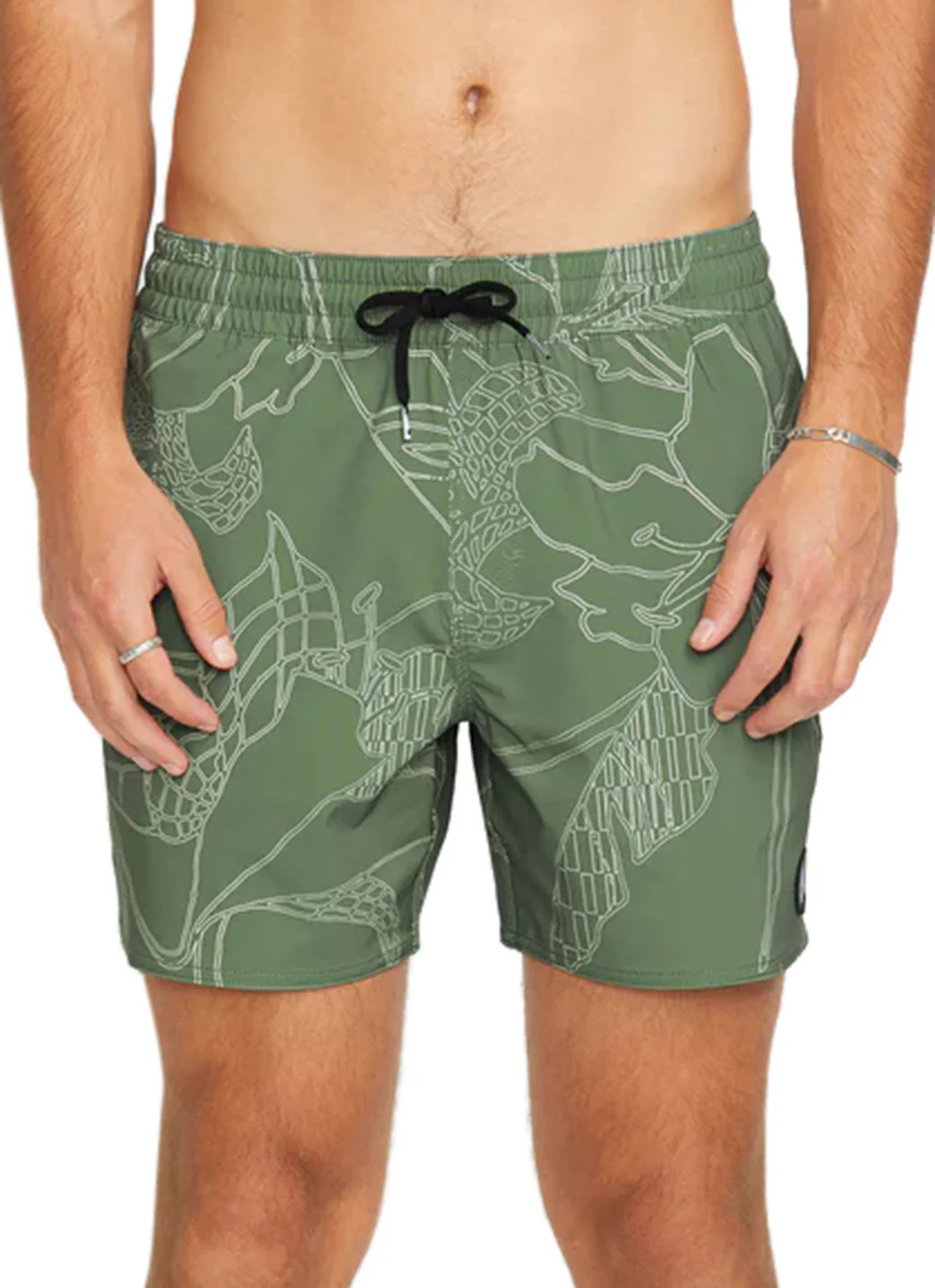 Volcom Men's Lido Print 16" Swim Trunks - Image 2