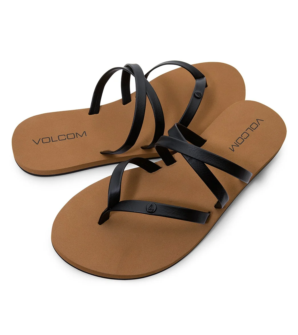 Volcom Women's Easy Breezy II Flip Flops - Image 2