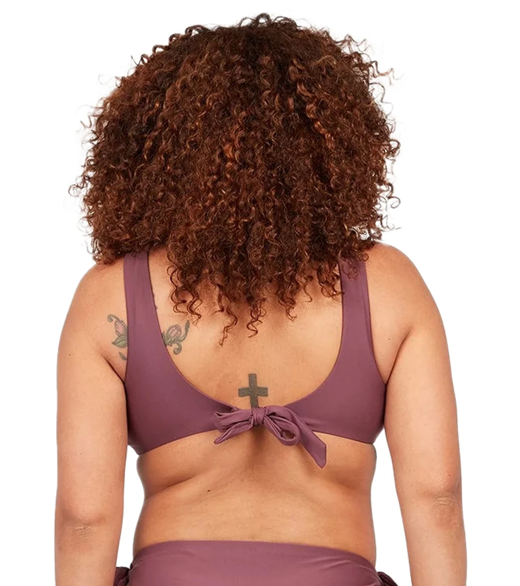 Volcom Women's Plus Size Simply Seamless Scoop Bikini Top - Image 3