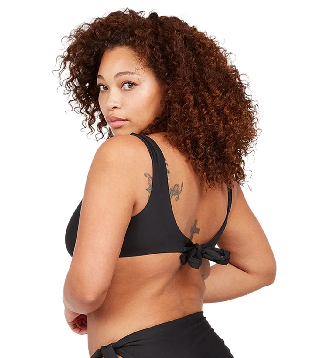 Volcom Women's Plus Size Simply Seamless Scoop Bikini Top - Image 8