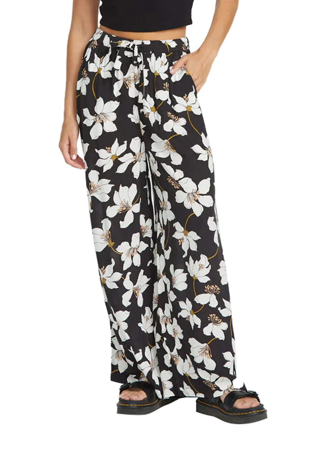 Volcom Women's Print Shore Shackin Wide Leg Pants - Image 2