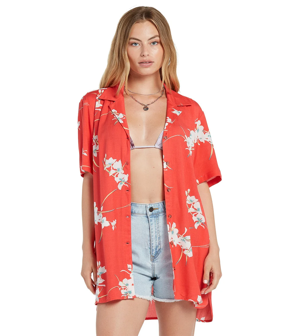 Volcom Women's Retro Resort Tunic - Image 4