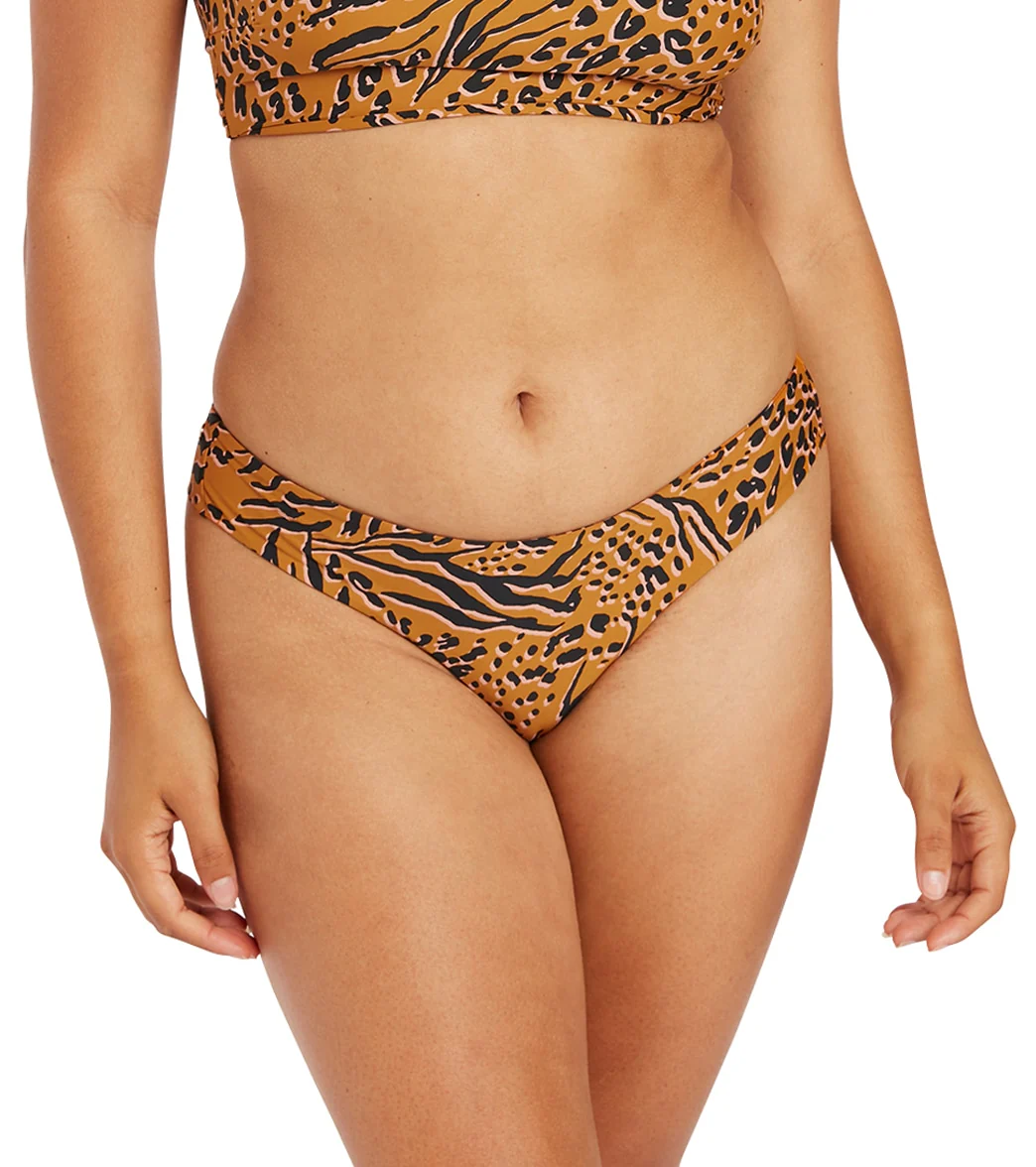 Volcom Women's Running Wild Cheekini Bikini Bottom - Image 6