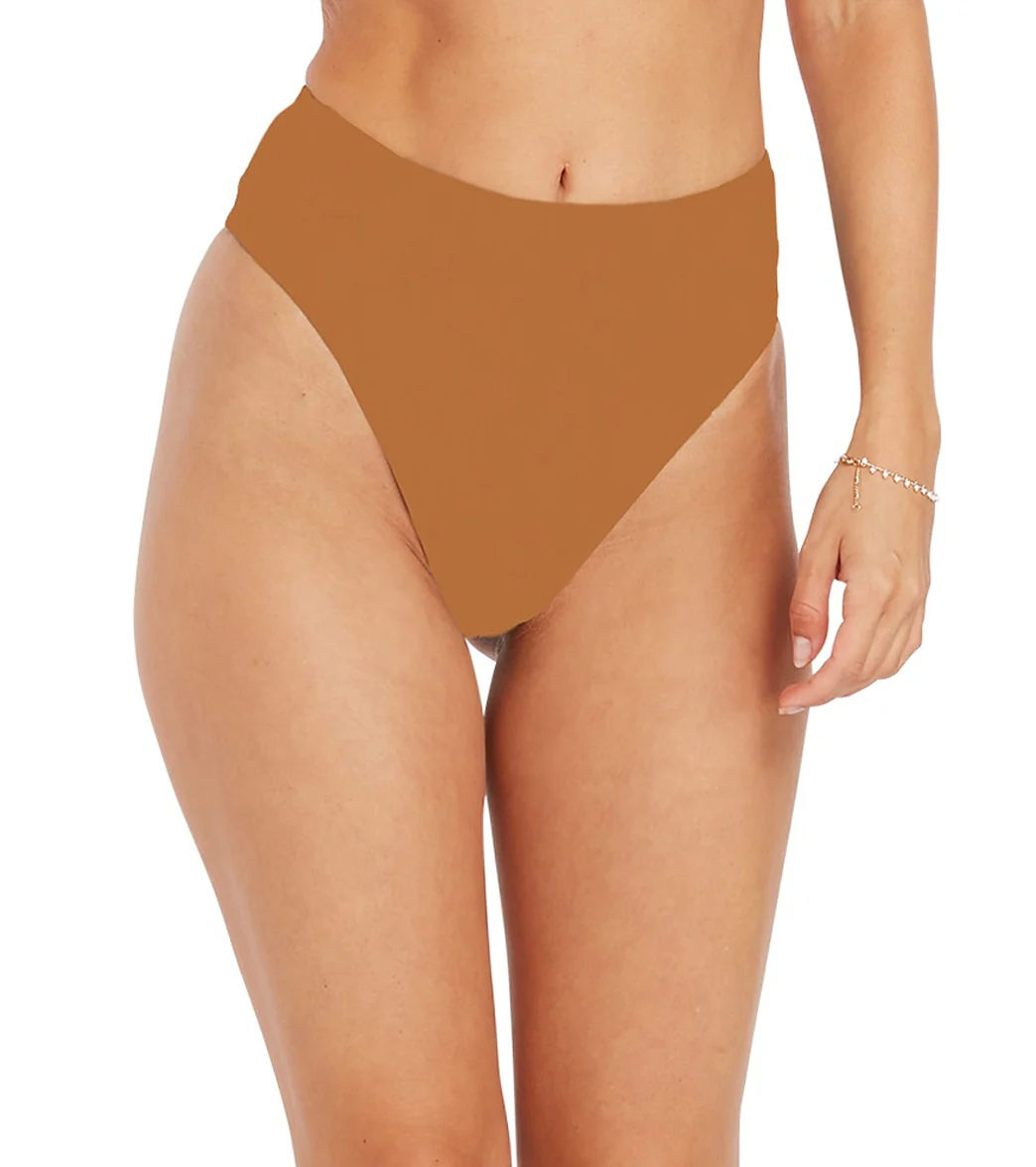 Volcom Women's Simply Seamless Retro Bikini Bottom - Image 6