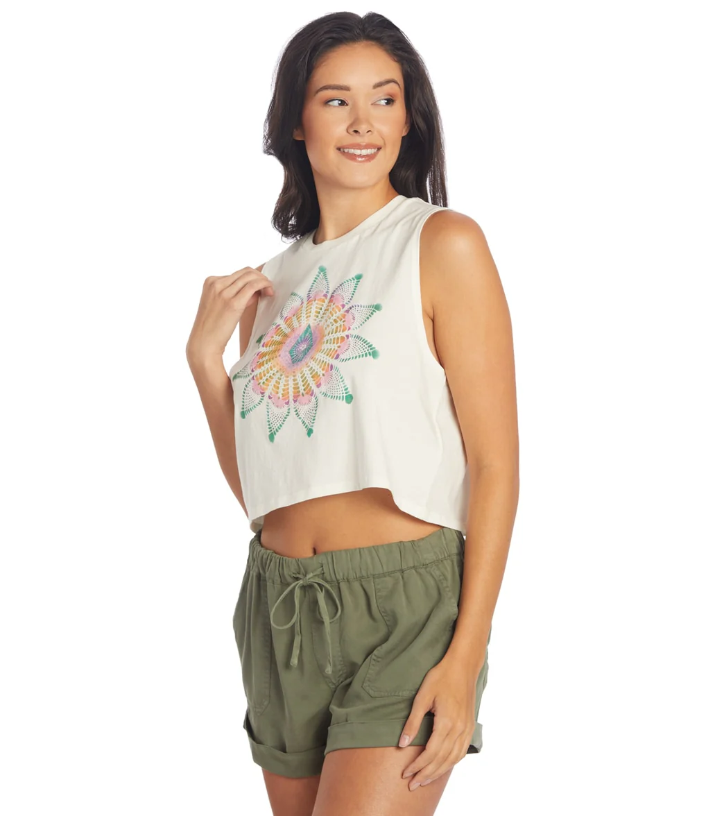Volcom Women's Star Shields Crop Tank Top - Image 5