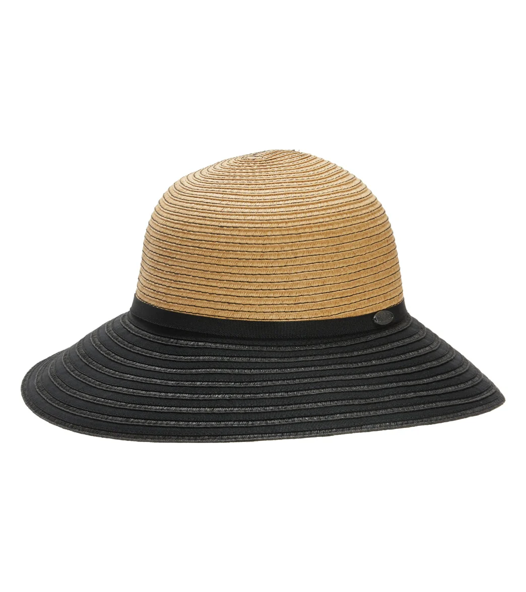 Wallaroo Women's Riviera Two Tone Paper Braid Hat