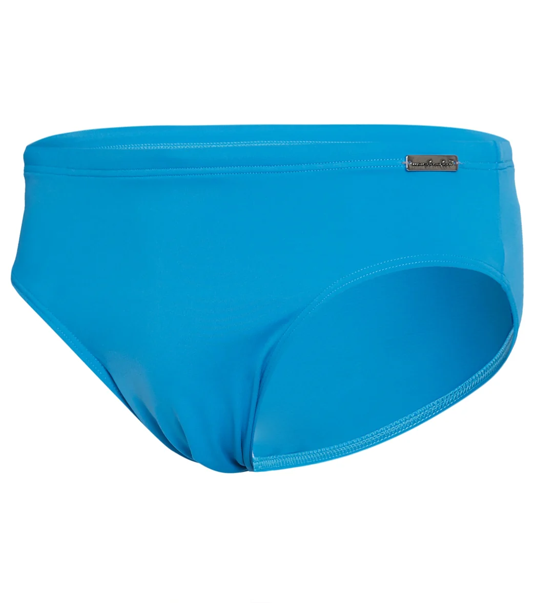 Wavebreaker Men's Badehose Solid Euro Brief Swimsuit - Image 4