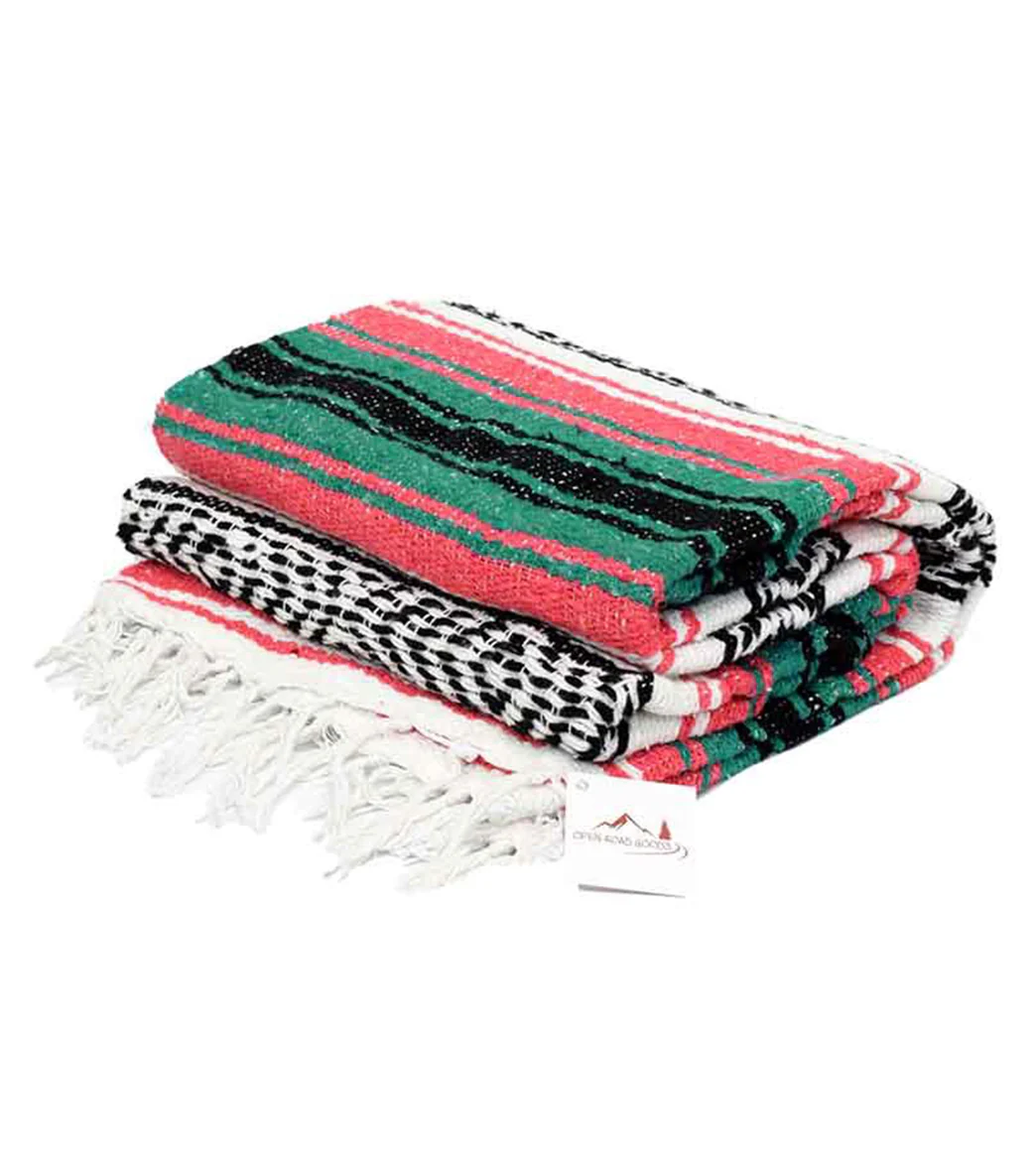 West Path Economy Falsa Mexican Yoga Blanket - Image 21