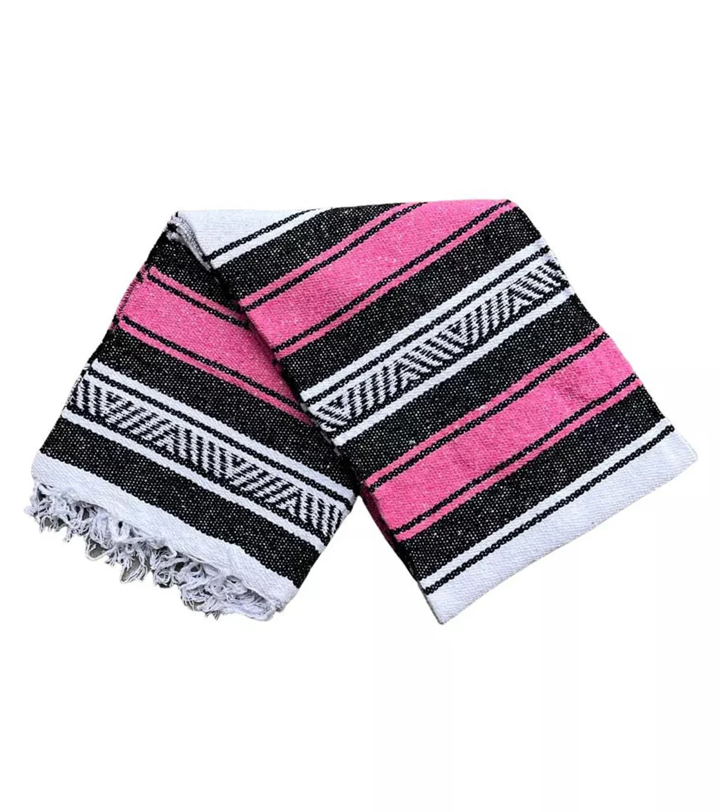 West Path Recycled Falsa Mexican Yoga Blanket - Image 15