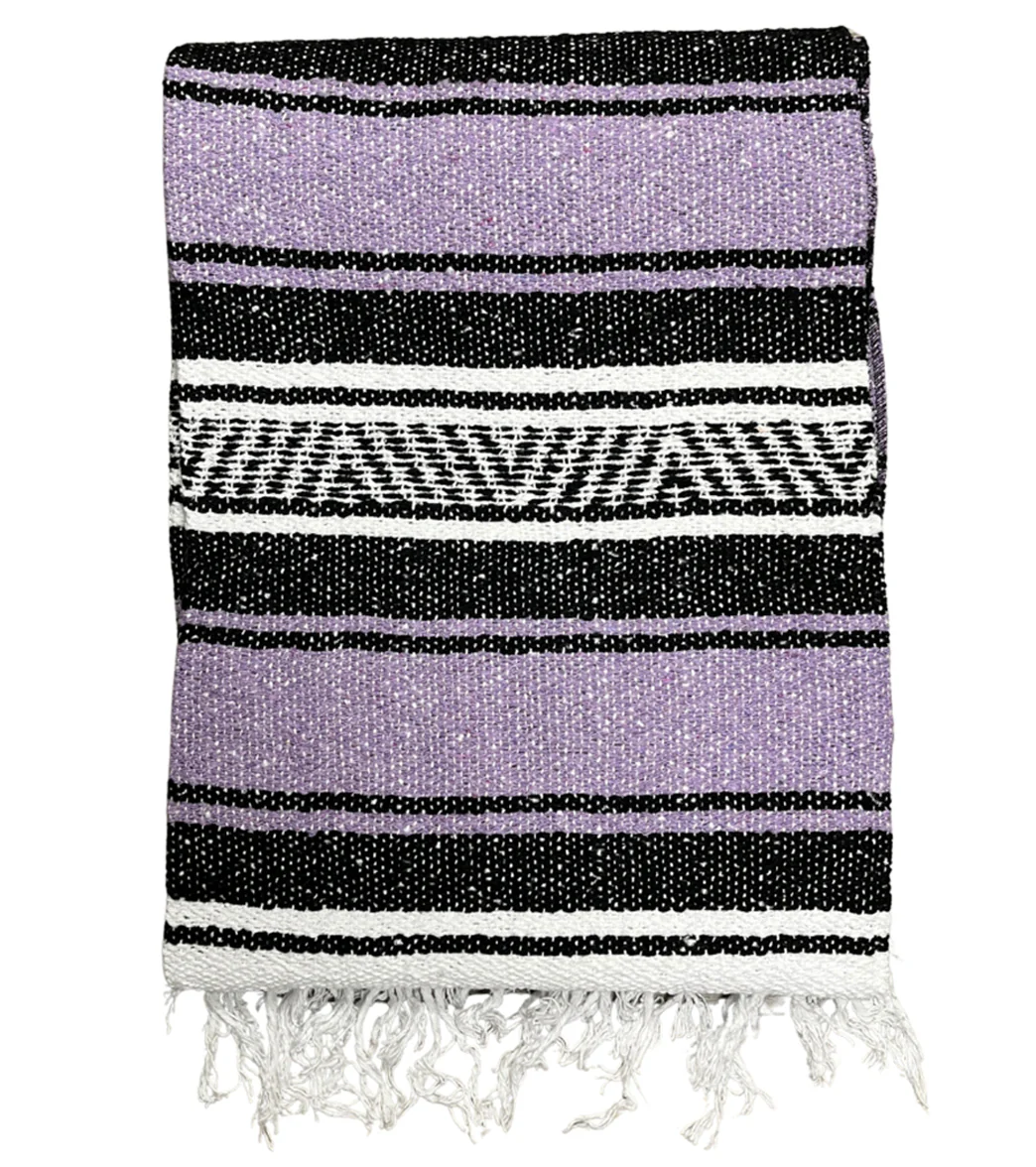 West Path Recycled Falsa Mexican Yoga Blanket - Image 3