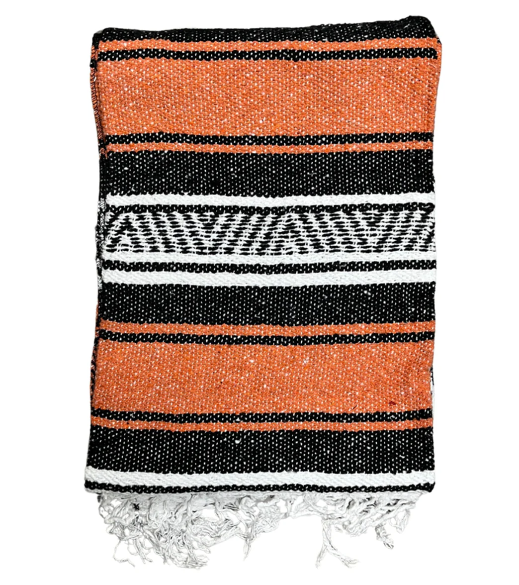 West Path Recycled Falsa Mexican Yoga Blanket - Image 8