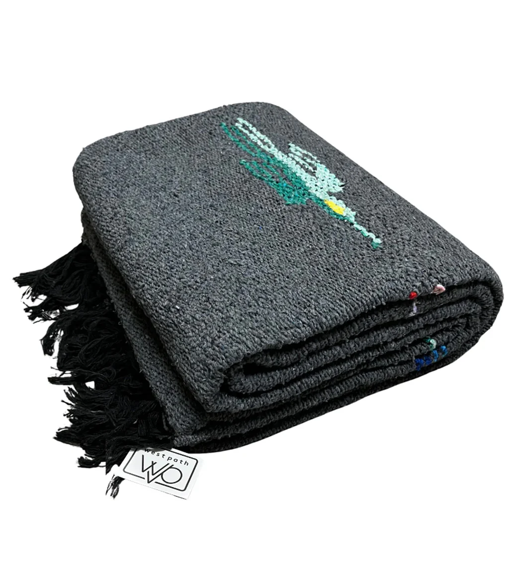 West Path Thunderbird Mexican Yoga Blanket - Image 46