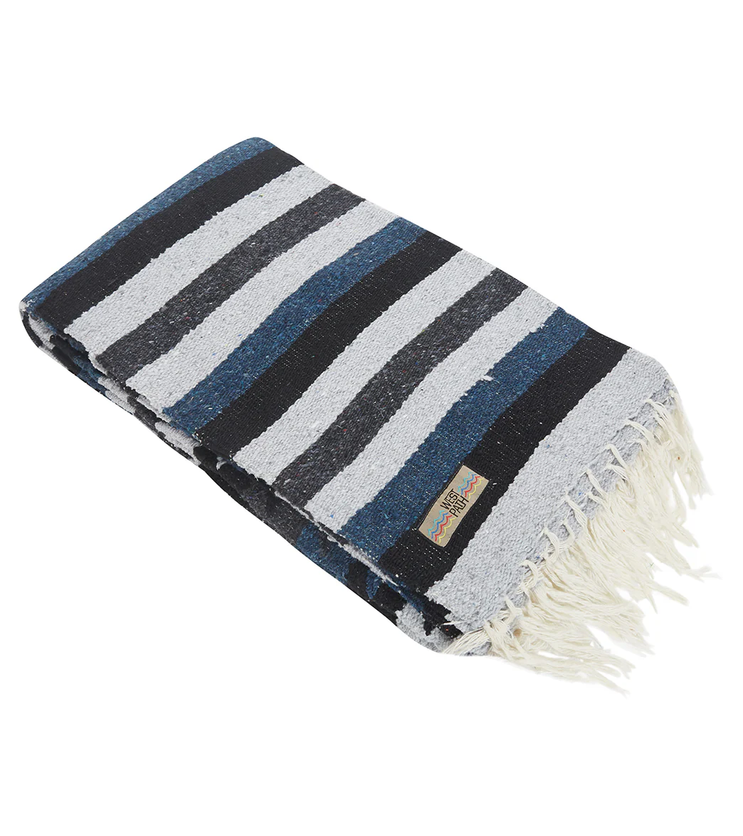 West Path XL Diamond Mexican Yoga Blanket - Image 21