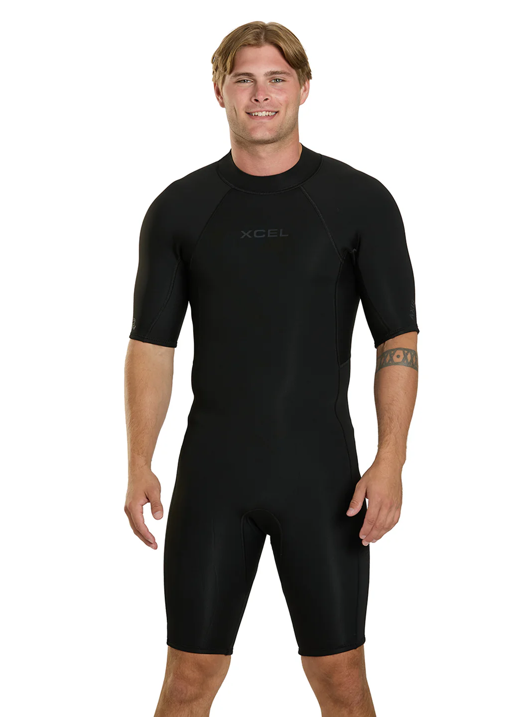 Xcel Men's 2mm Axis Short Sleeve Back Zip Spring Suit - Image 2