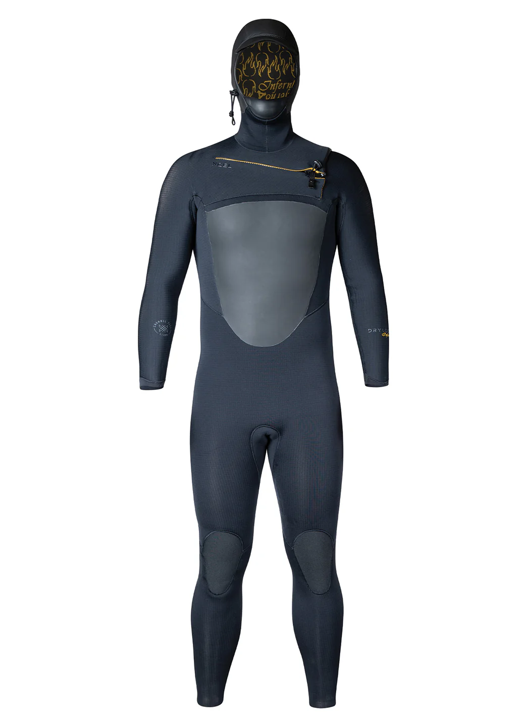 Xcel Men's Drylock 6/5MM Hooded Fullsuit Wetsuit - Image 8