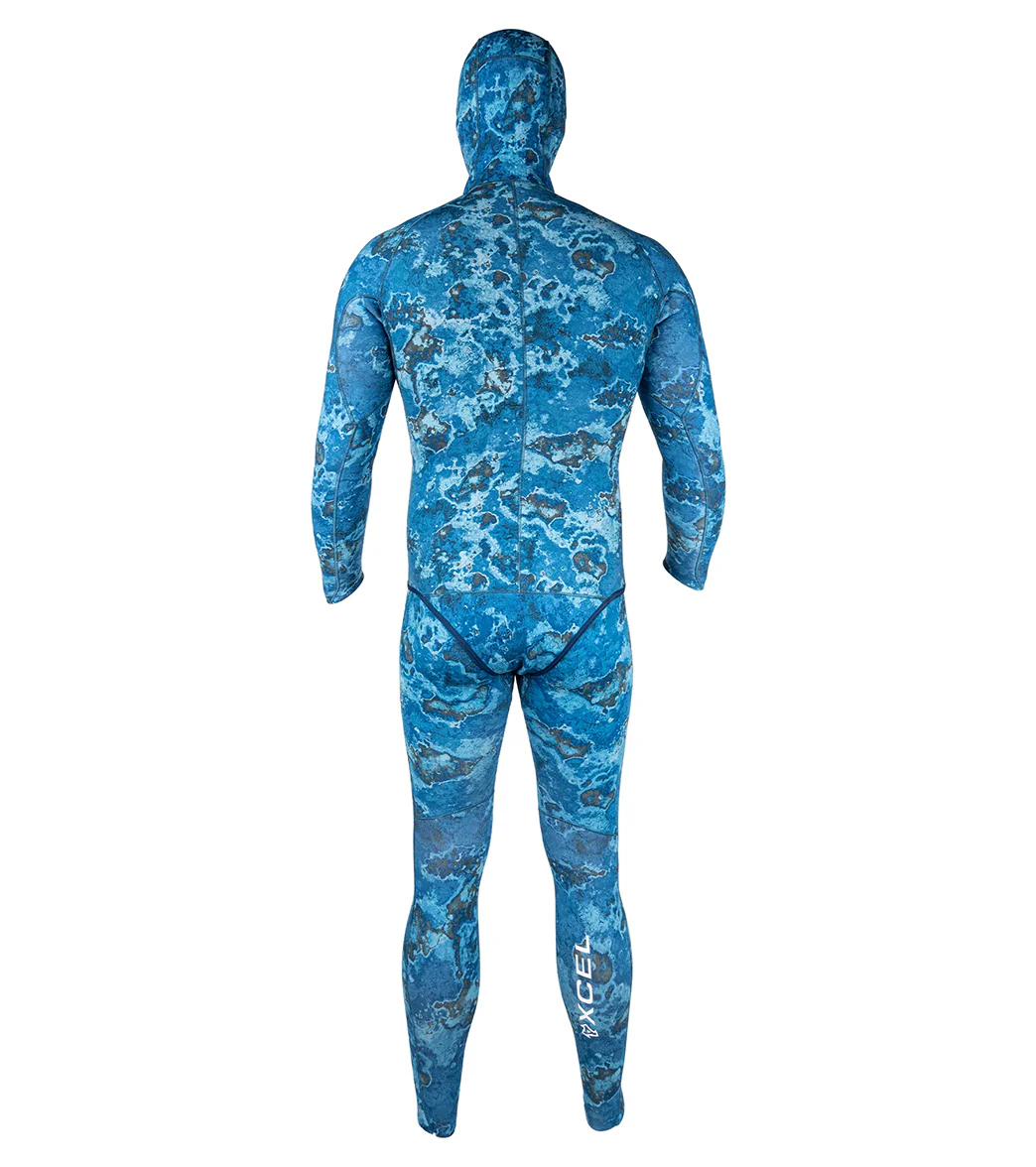 Xcel Men's Free Diver 2-Piece 3MM Hooded FullSuit Wetsuit - Image 3