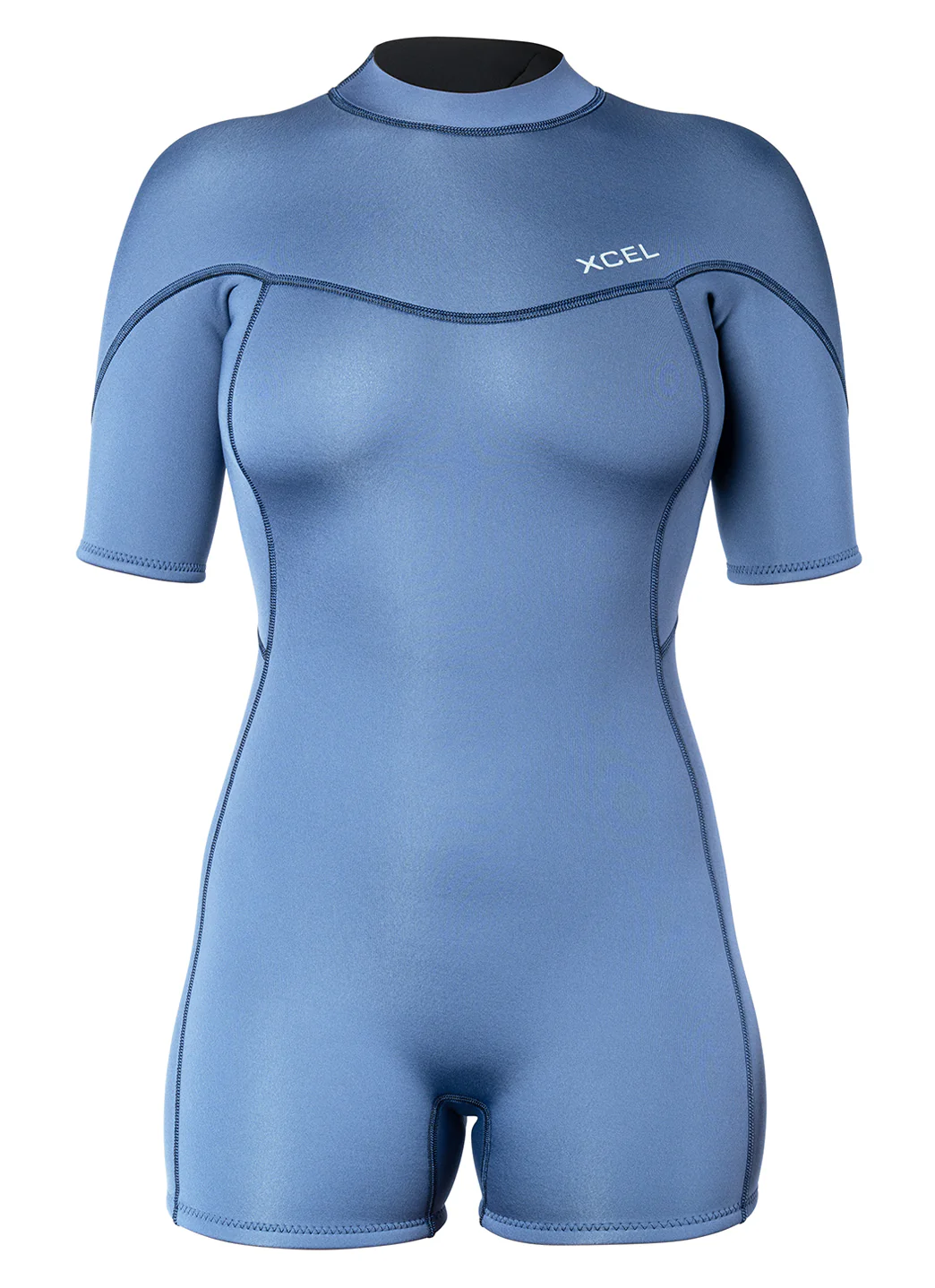 Xcel Women's 2mm Axis Short Sleeve Back Zip Spring Wetsuit - Image 10